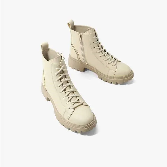 Minimalist Zip Side Boots