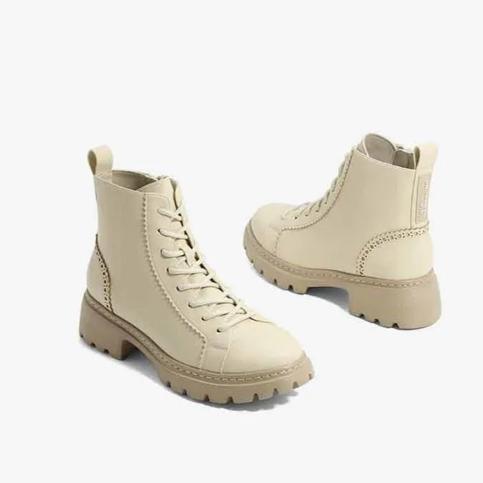 Minimalist Zip Side Boots
