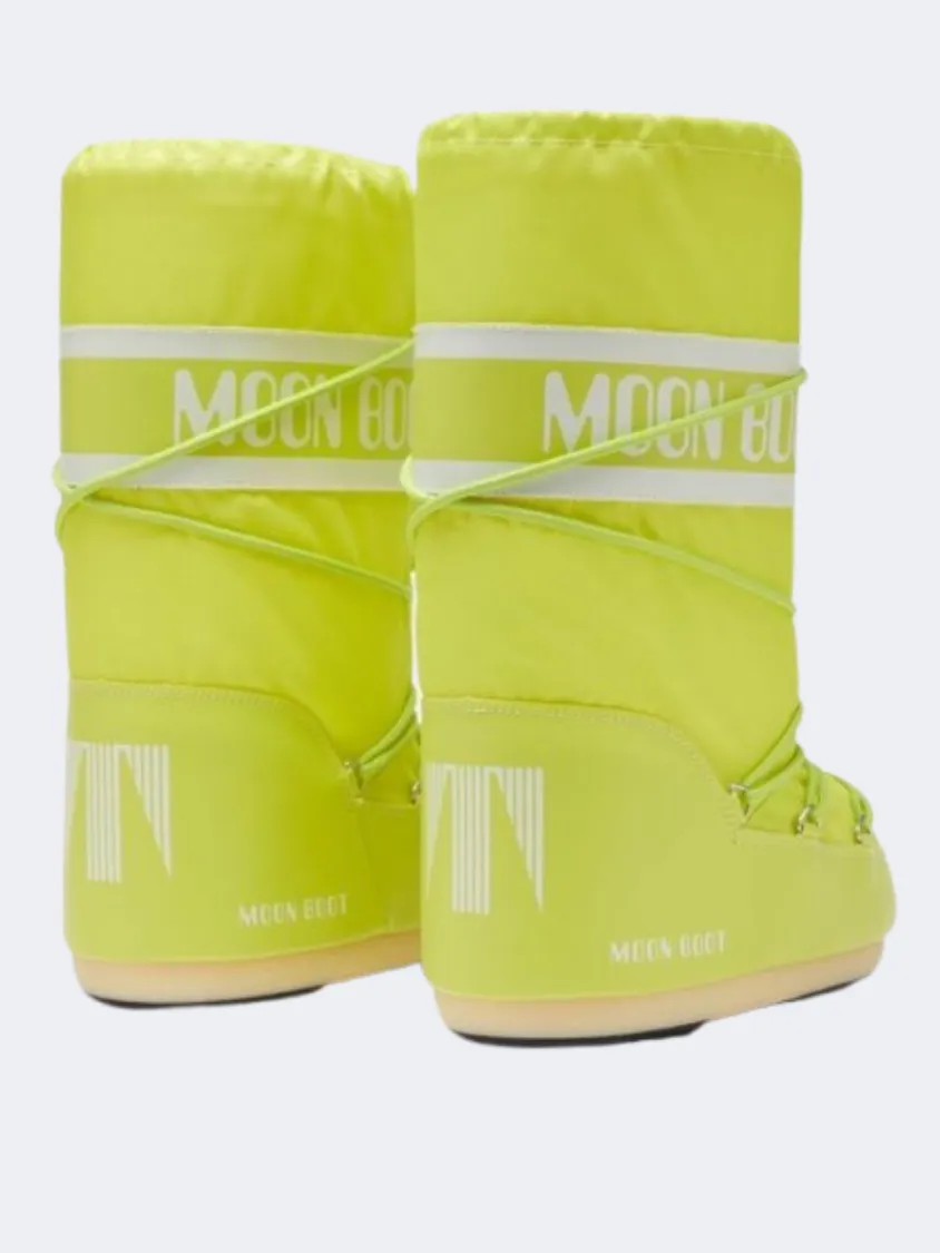 Moon Boot Icon Women Skiing After Ski Cyber Lime