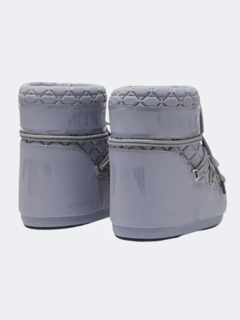 Moon Boot Icon Women Skiing After Ski Quilt Grey