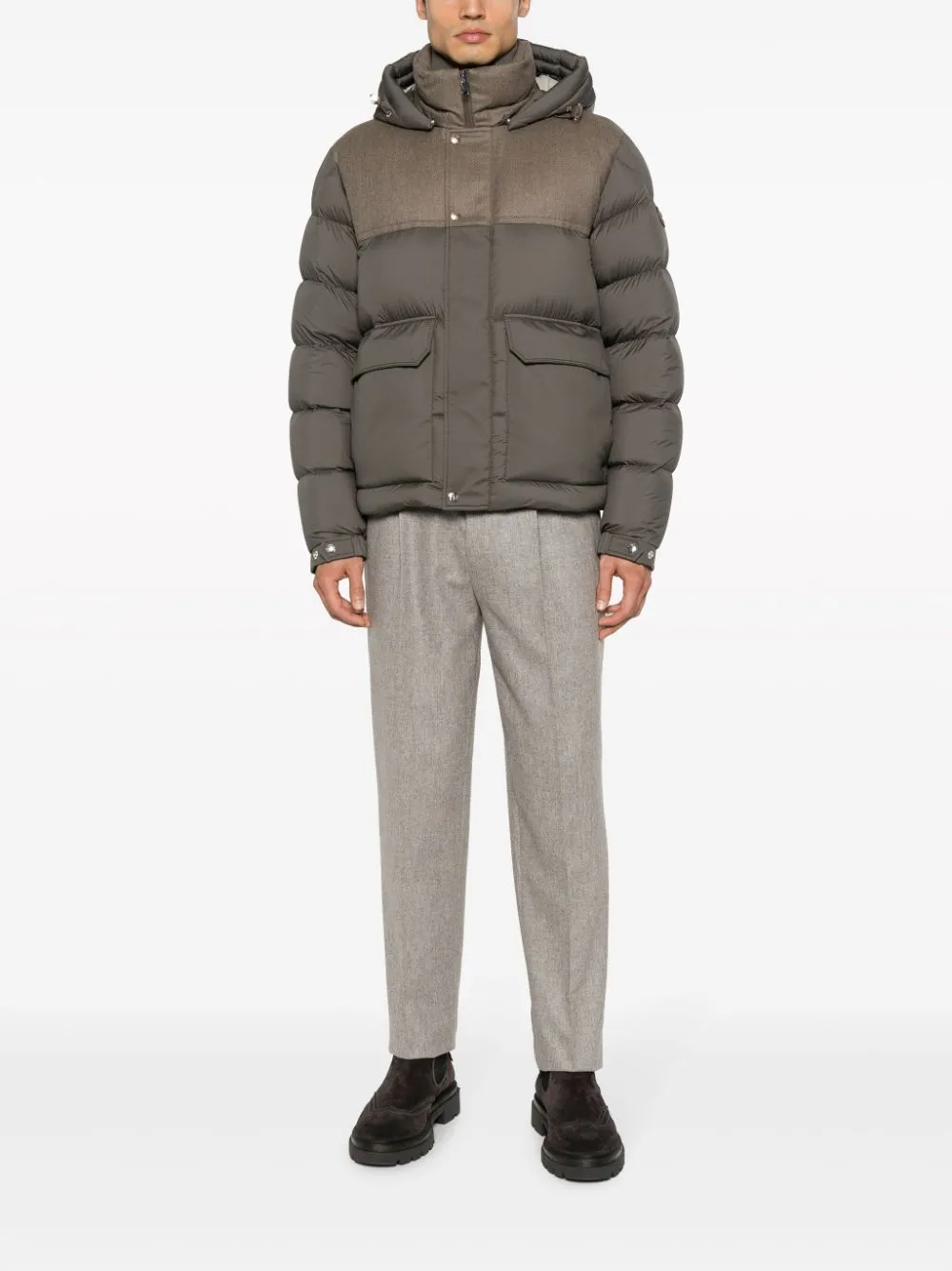 Mussala feather-down jacket