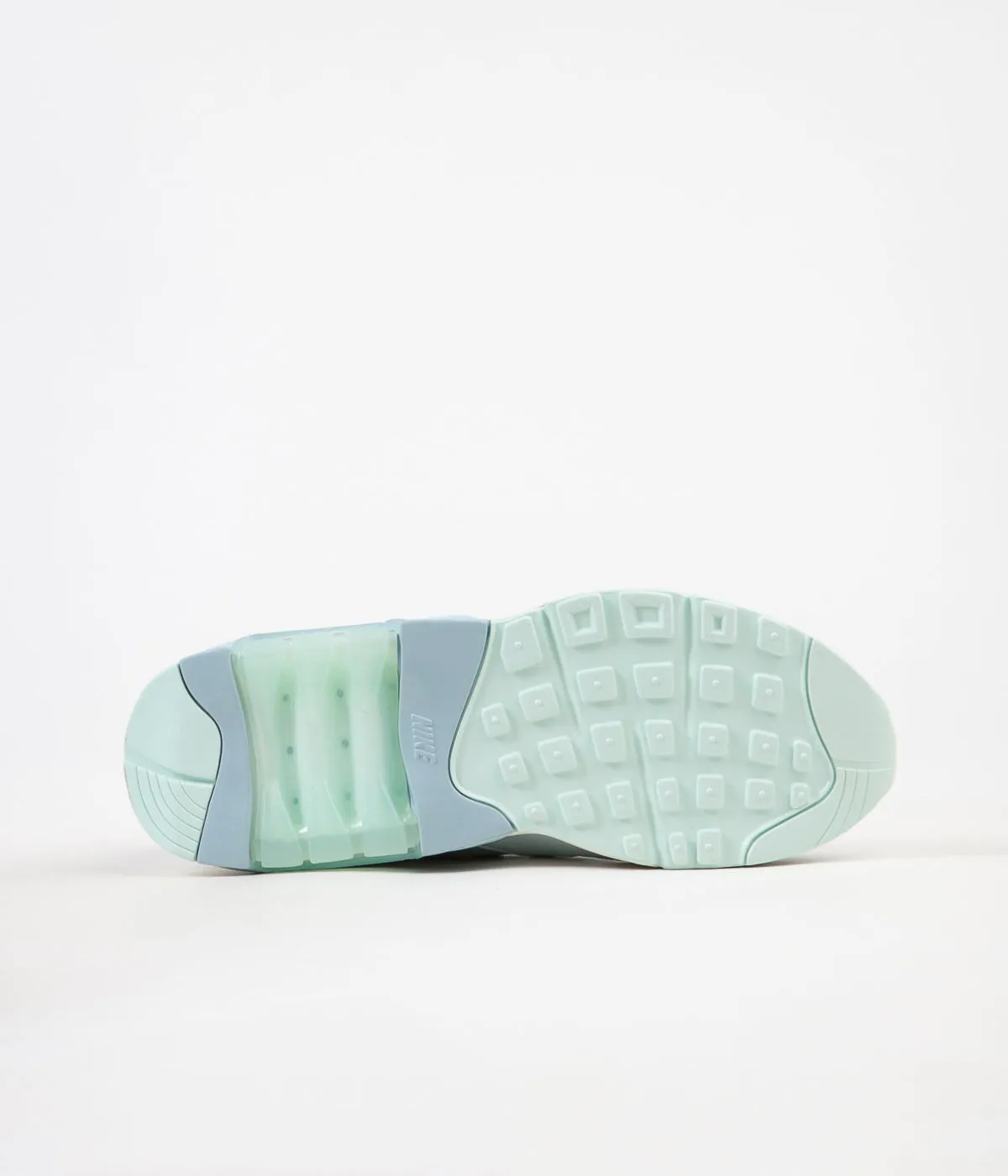 Nike Air Max 180 Shoes - Ocean Bliss / Metallic Silver - Igloo