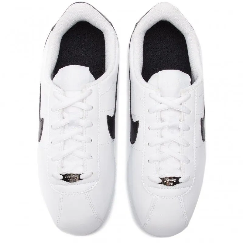 Nike Cortez SL GS 904764-102 Youth Kid's White & Black Sneakers Shoes HS1840
