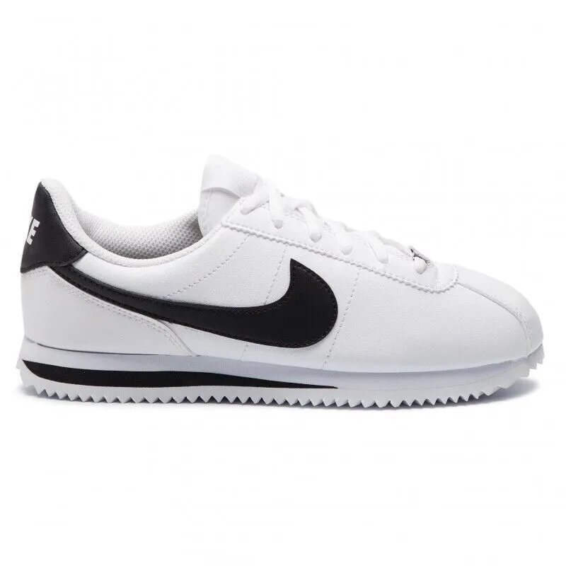 Nike Cortez SL GS 904764-102 Youth Kid's White & Black Sneakers Shoes HS1840