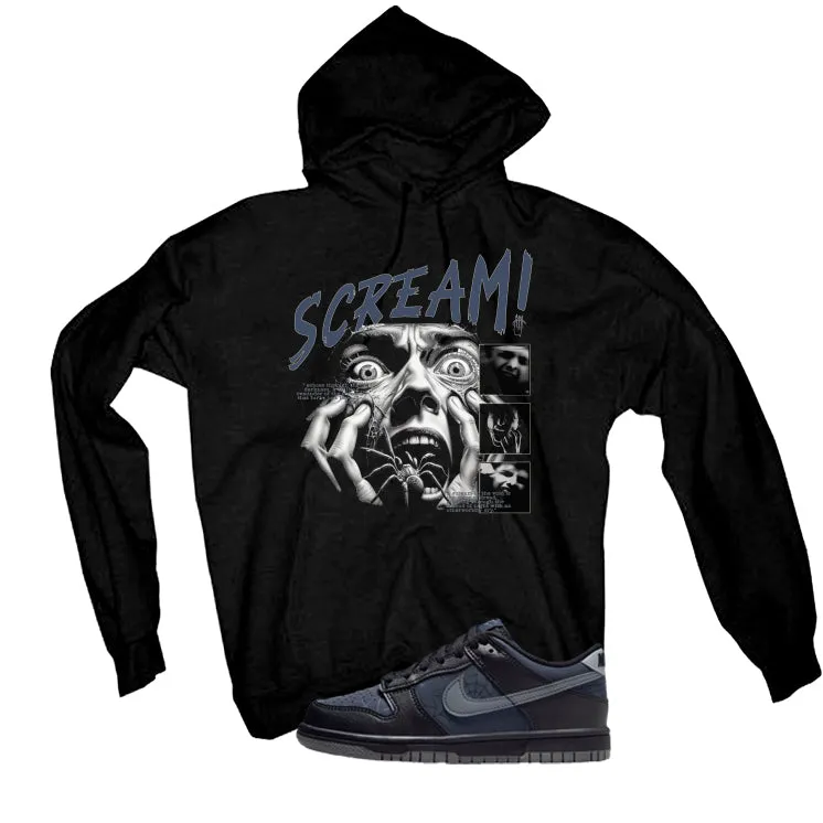 Nike Dunk Low Symbiote Black T-Shirt (Scream)| illcurrency
