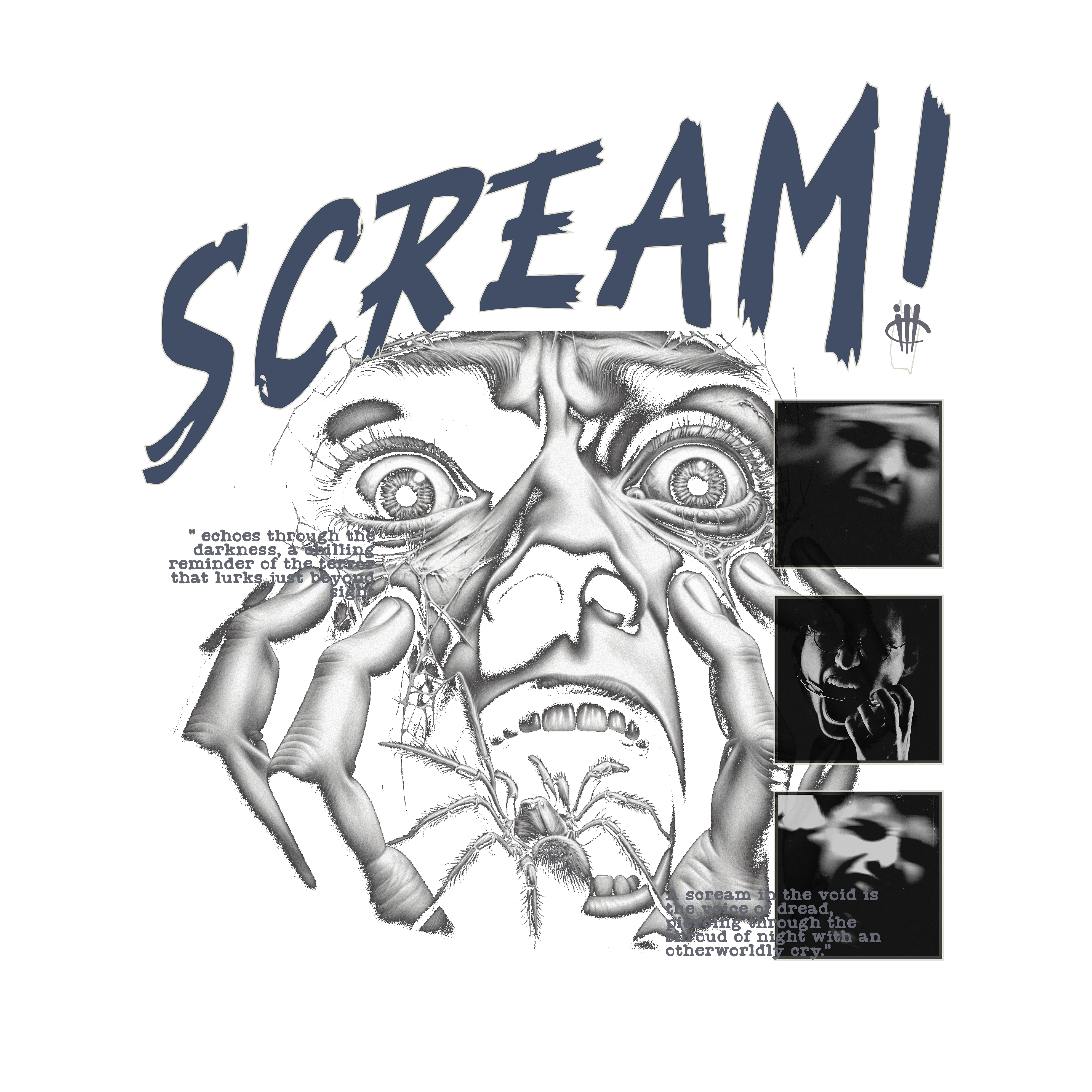Nike Dunk Low Symbiote Black T-Shirt (Scream)| illcurrency