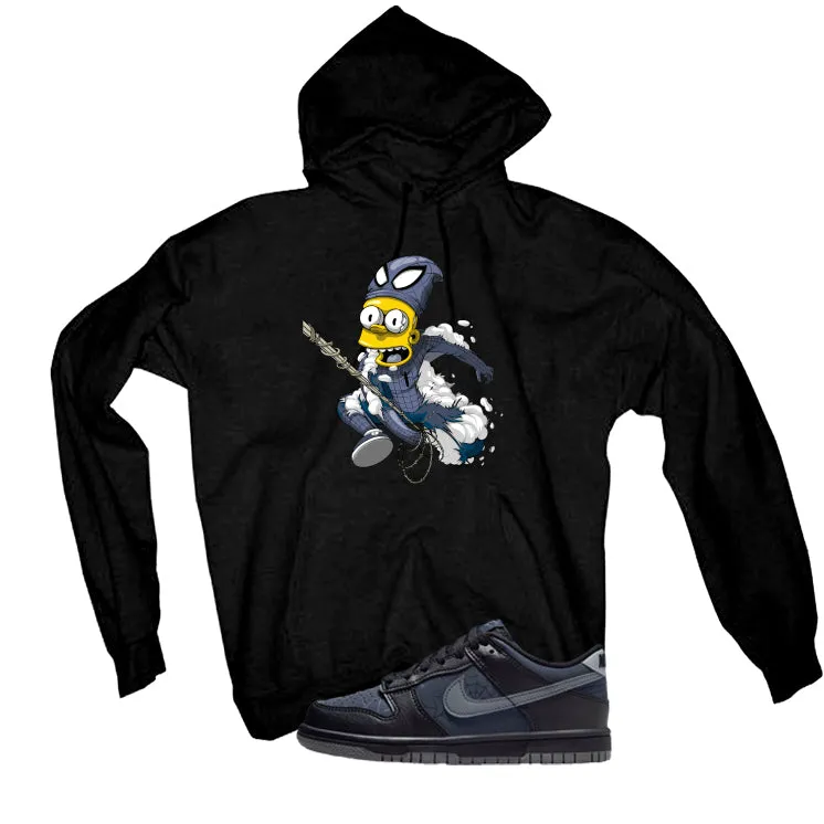 Nike Dunk Low Symbiote Black T-Shirt (Spiddy Bart)| illcurrency