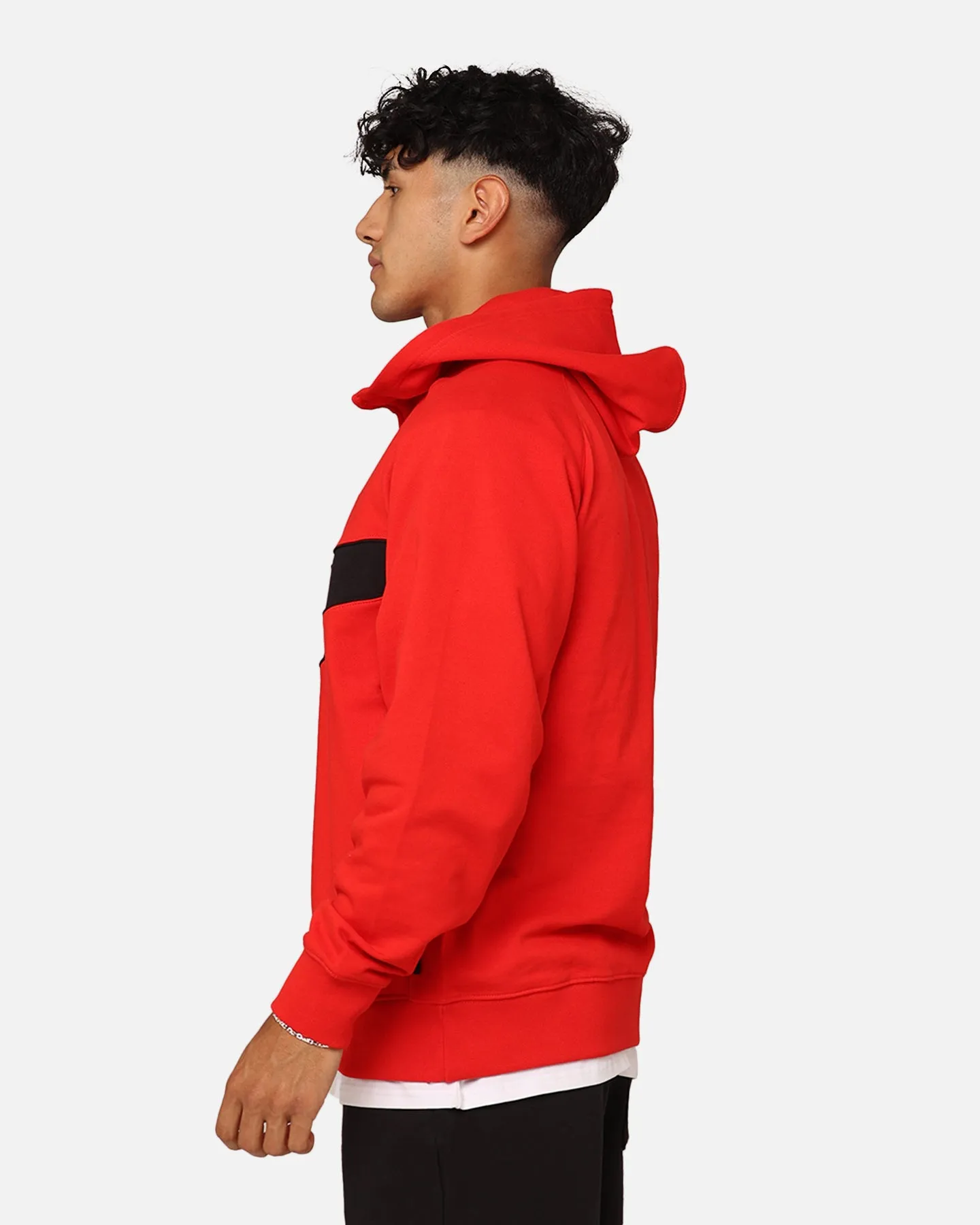 Nike Swoosh Fleece Half-Zip Hoodie University Red