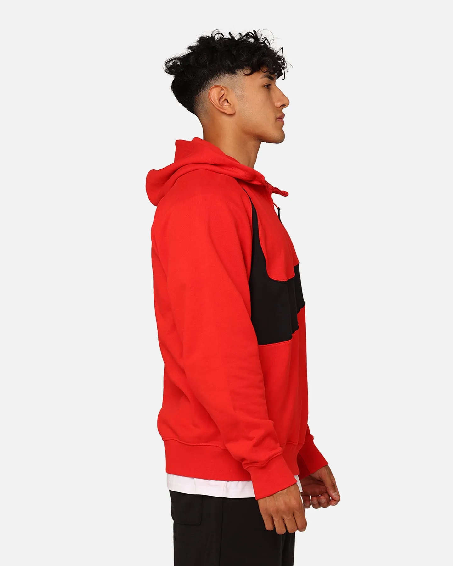 Nike Swoosh Fleece Half-Zip Hoodie University Red