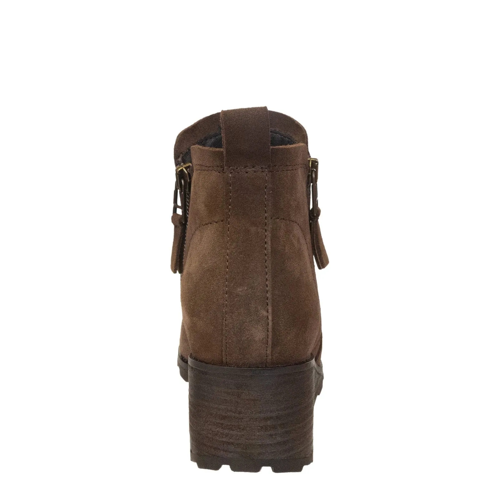 OTBT - STORY in BROWN Wedge Ankle Boots