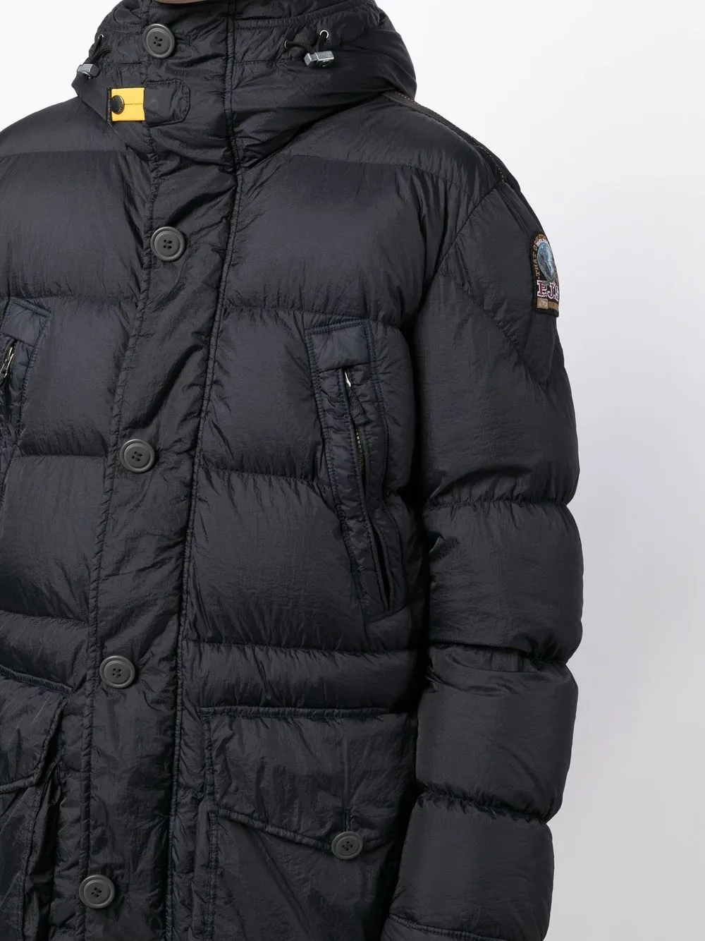 padded hooded jacket