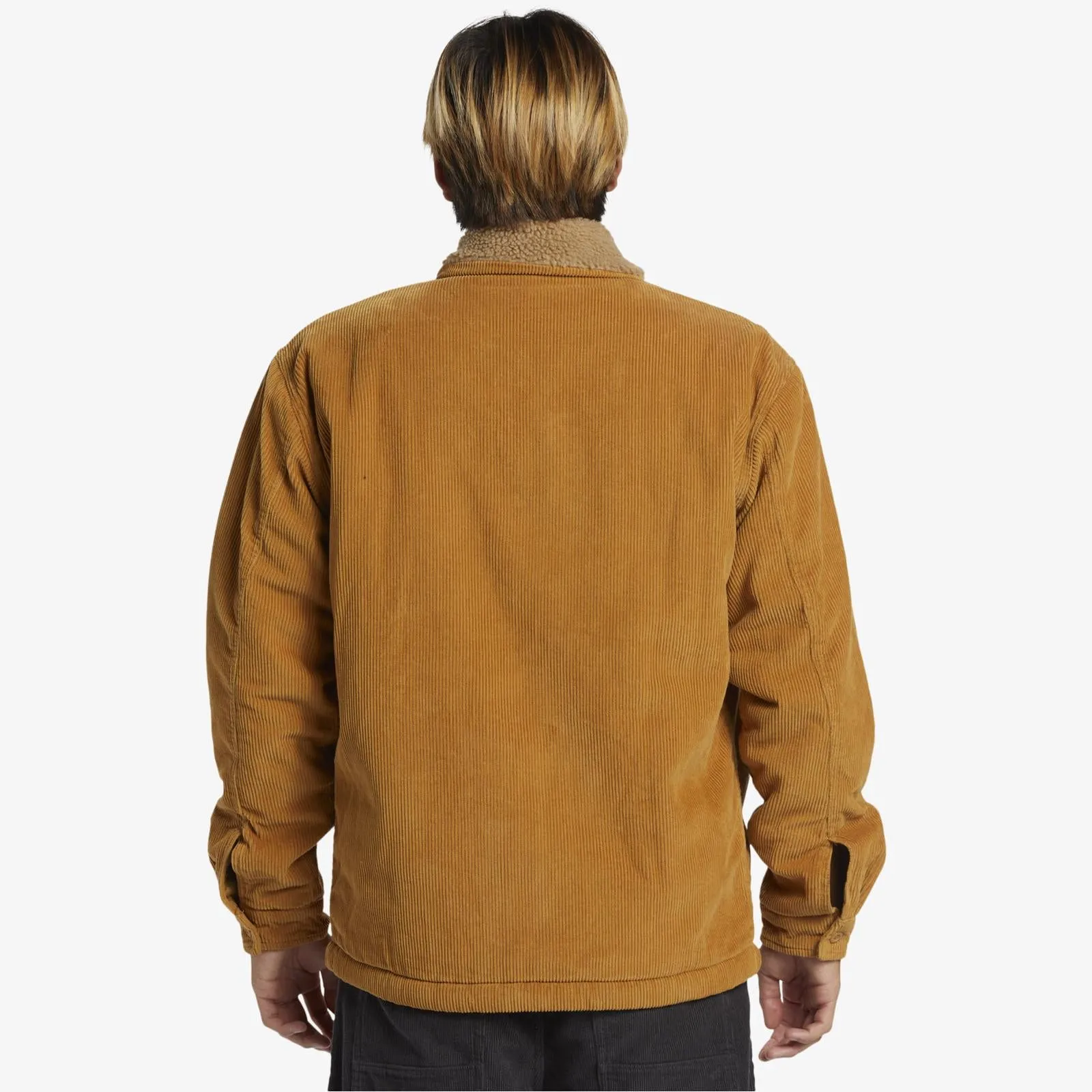 Quiksilver Mens DNA Sherpa Harrington Jacket