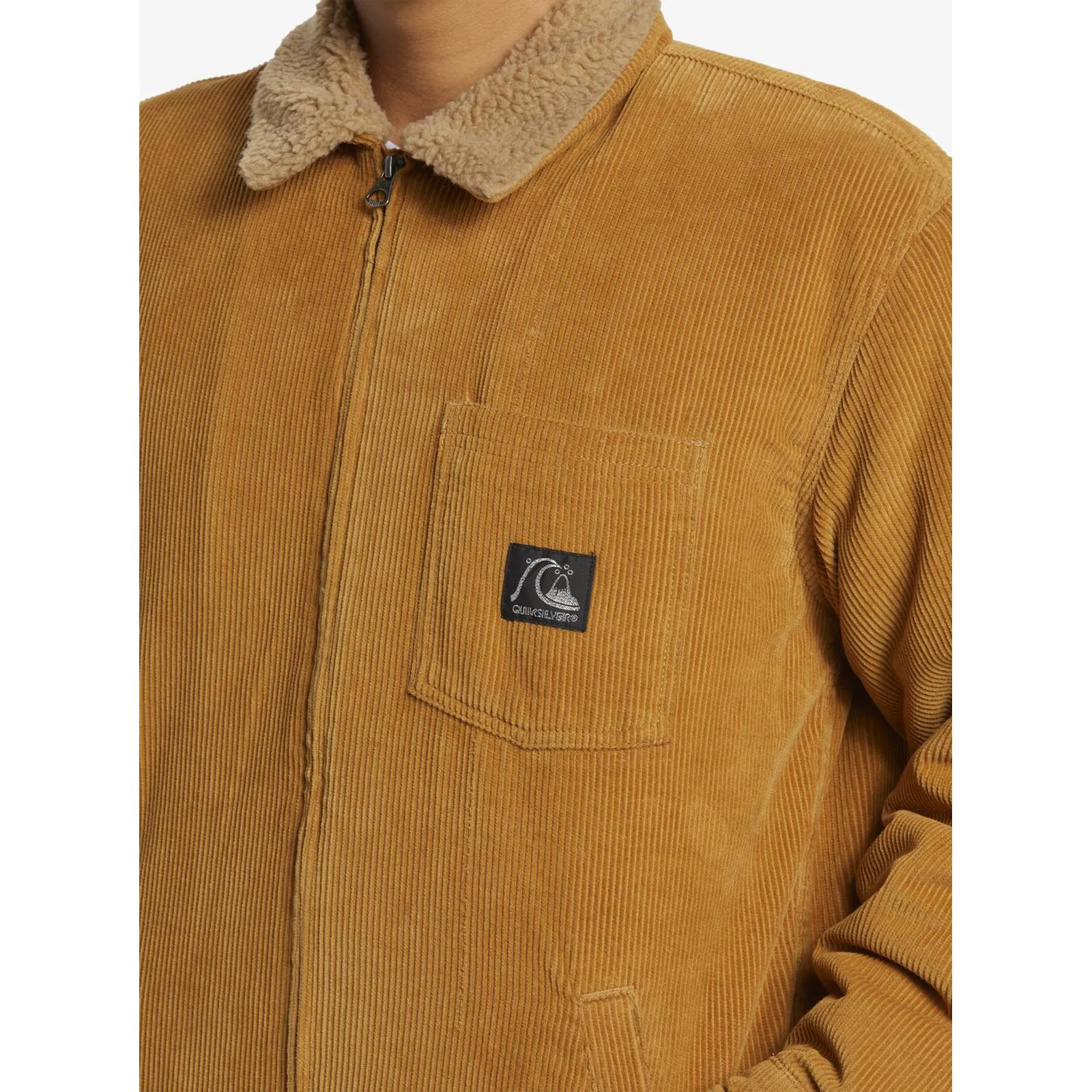 Quiksilver Mens DNA Sherpa Harrington Jacket