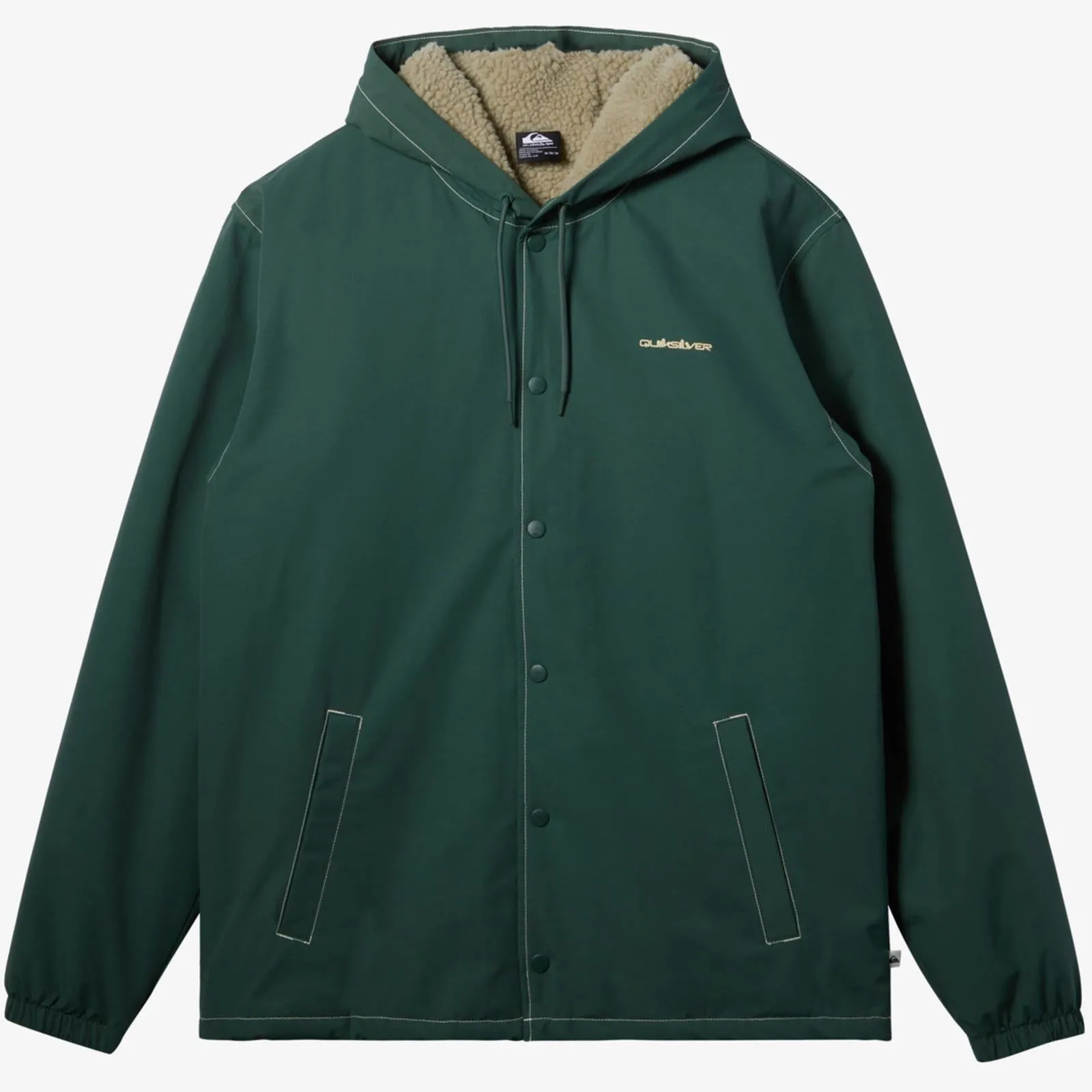 Quiksilver Mens Rain Cloud Coach Waterproof Jacket
