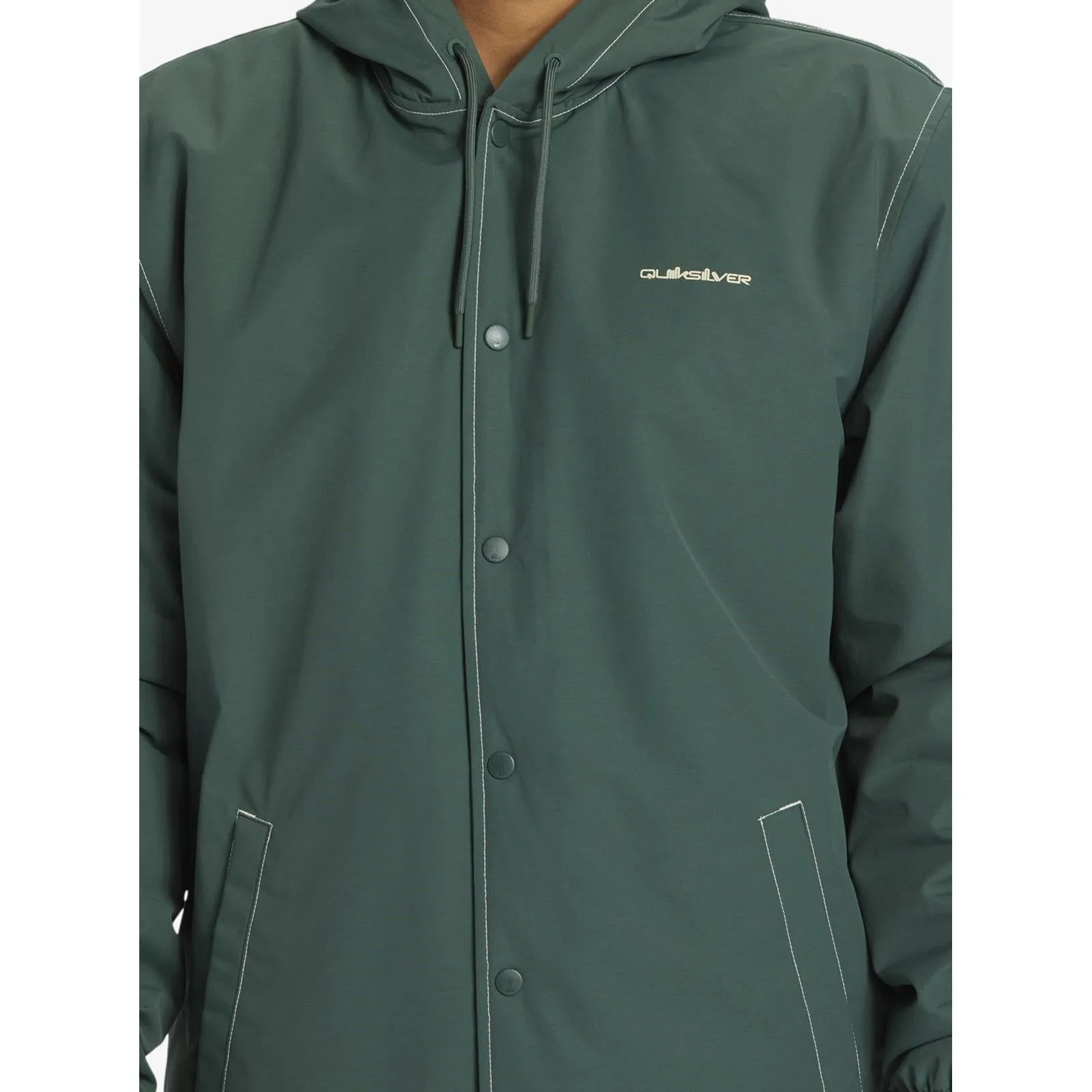 Quiksilver Mens Rain Cloud Coach Waterproof Jacket