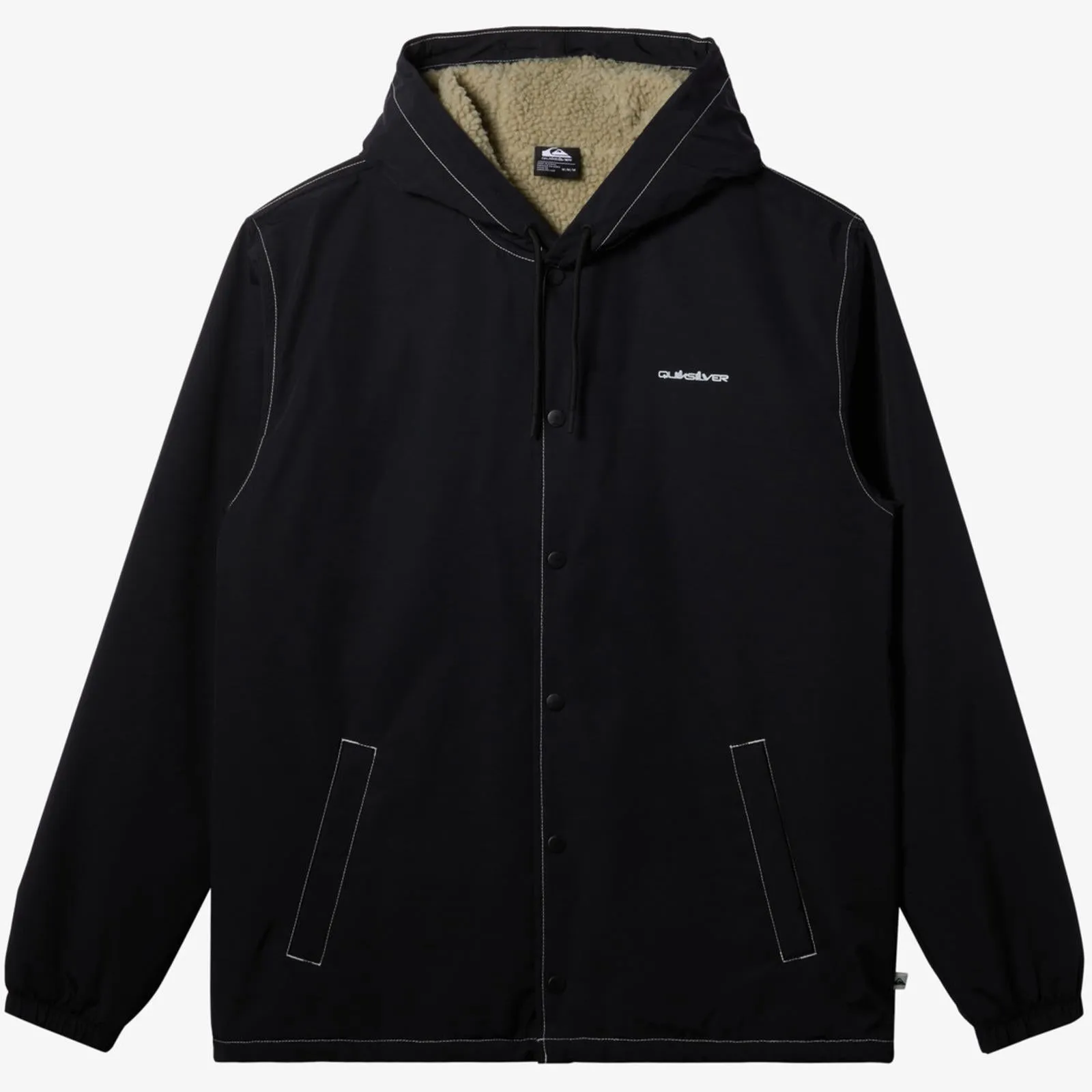 Quiksilver Mens Rain Cloud Coach Waterproof Jacket
