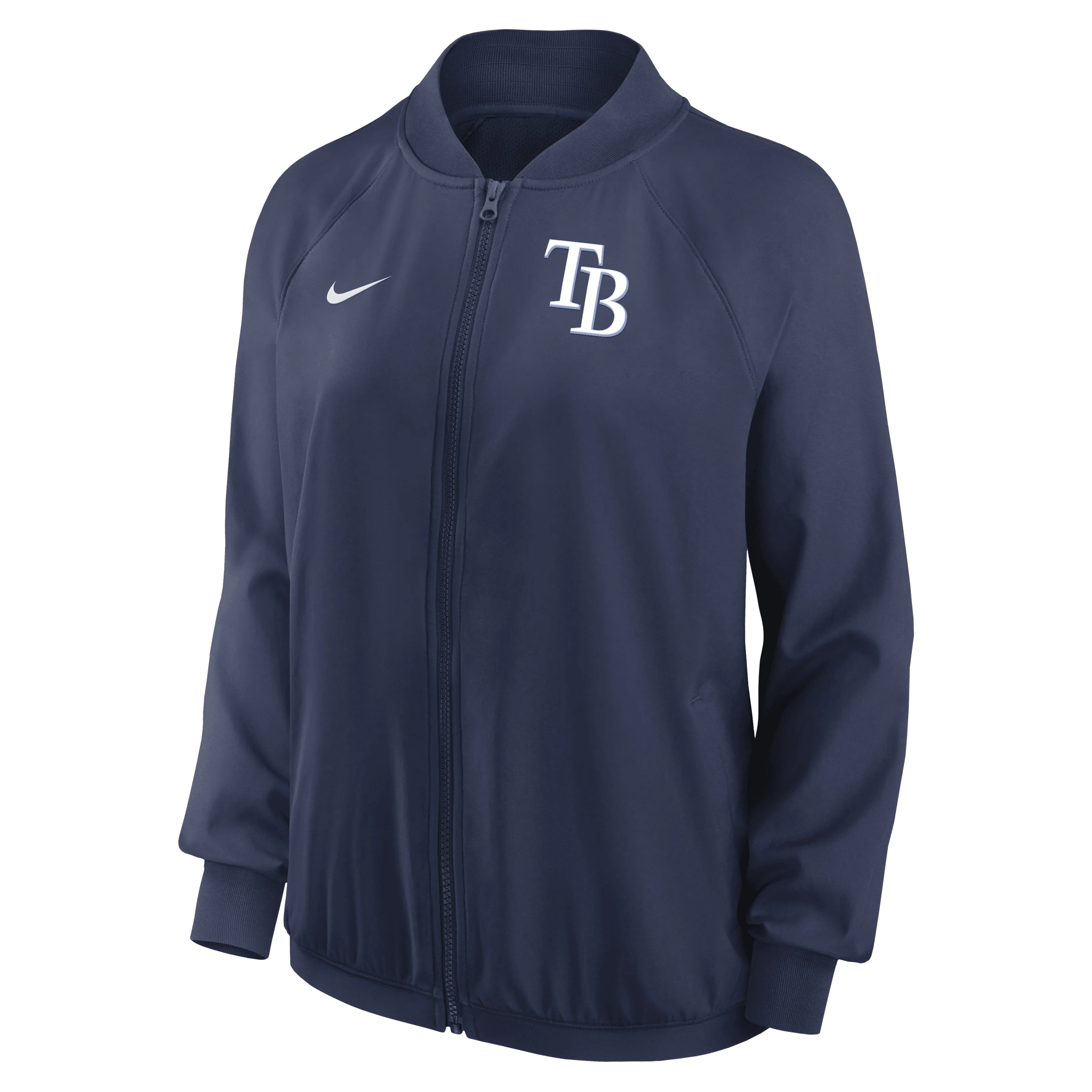 Rays Women's Nike Navy Authentic Collection Performance Full Zip Jacket
