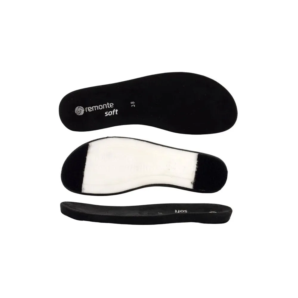 REMONTE PLATFORM ANKLE STRAP SANDAL BLACK - WOMENS