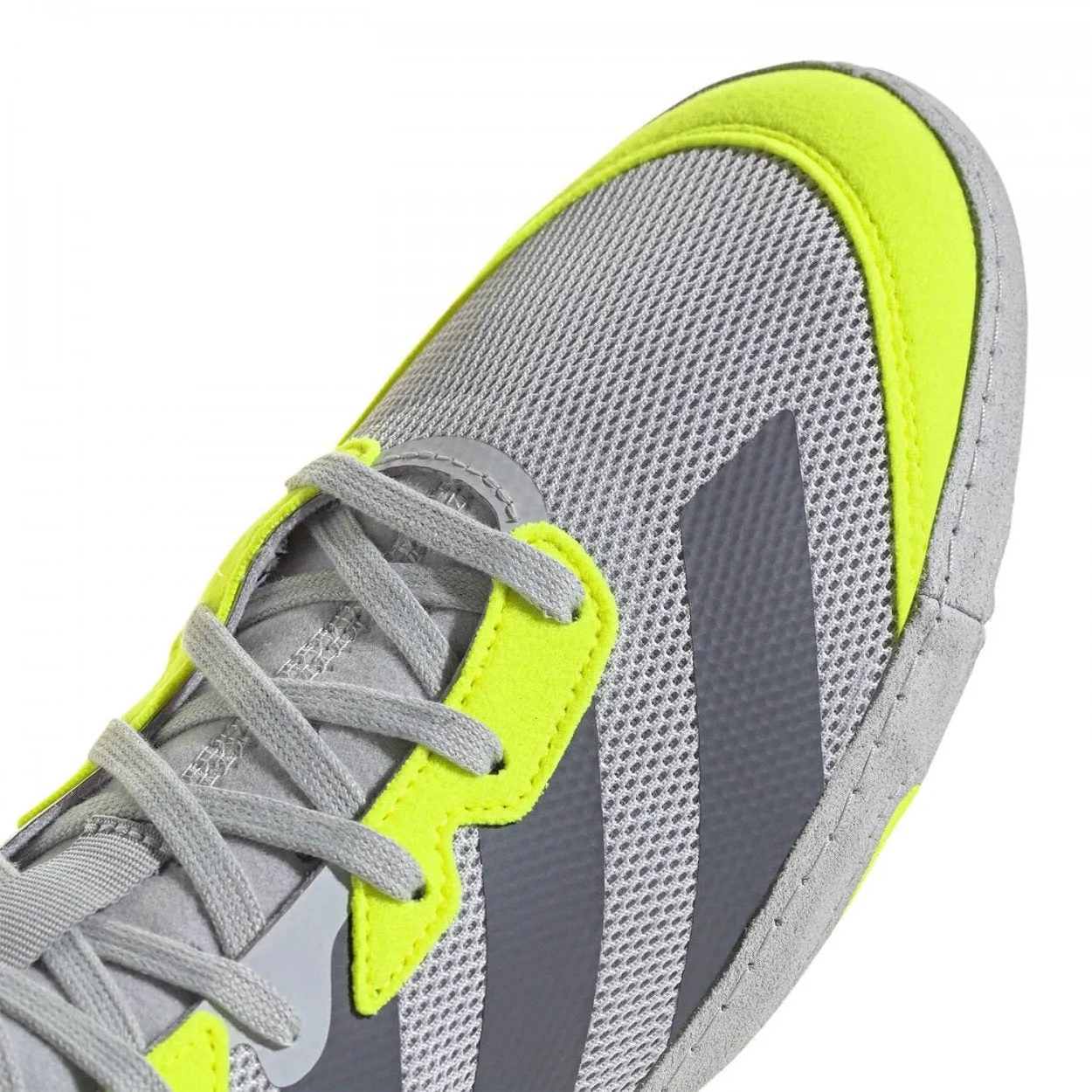 Ringerschuhe ADIDAS Adizero  - Grau/Neon