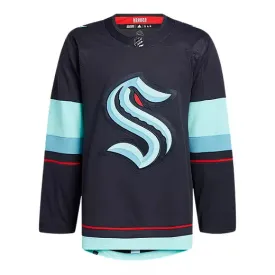 Seattle Kraken Adidas Home Dark Prime Authentic Jersey