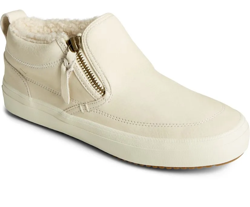 Sperry Womens Crest Side Zip Cozy Sneakers