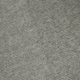 Static Gray/White Rayon Blend Rib Stripe Knit Fabric